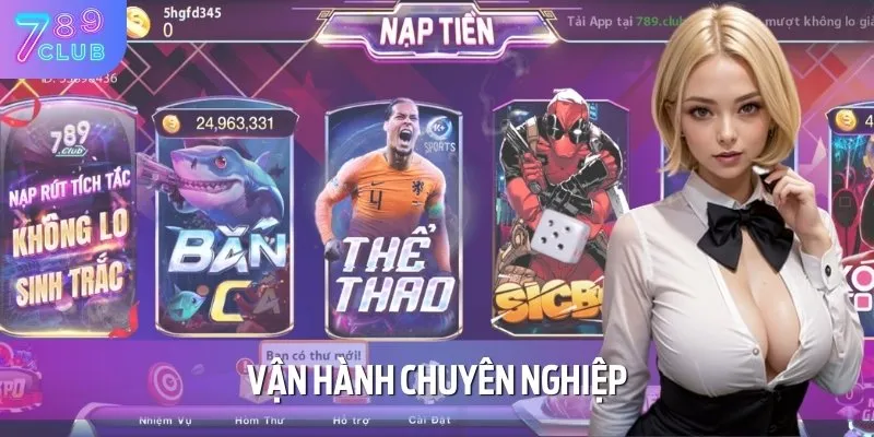 Hệ thống cá cược của 789CLUB vận hành chuyên nghiệp và hiện đại