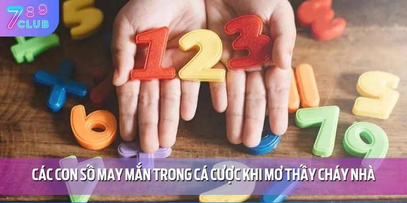 Các con số may mắn trong cá cược khi mơ thấy cháy nhà