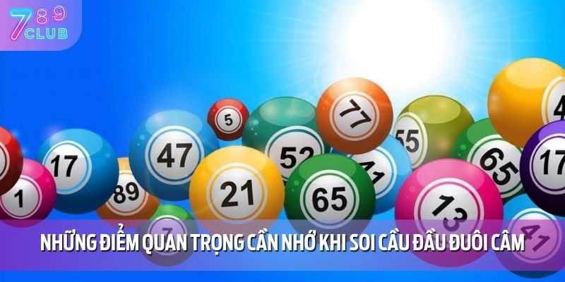 Những điểm quan trọng cần nhớ khi soi cầu đầu đuôi câm