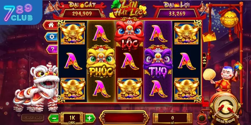 Điểm đặc biệt của game Lân Hái Lộc