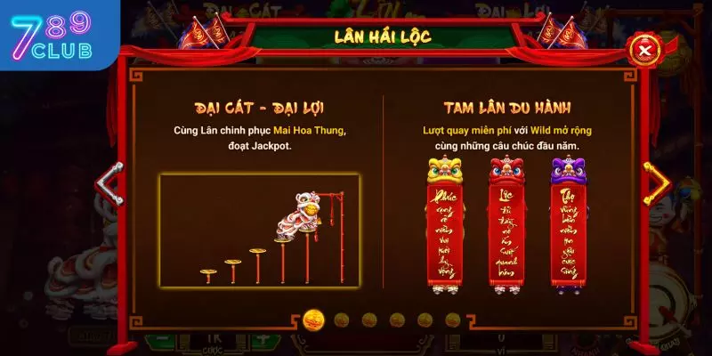 Hướng dẫn chơi Lân Hái Lộc chi tiết